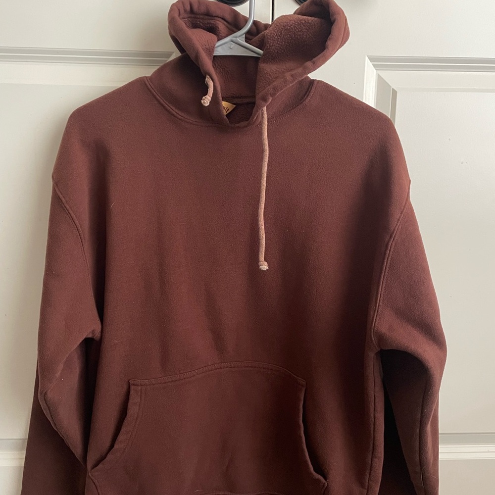 Men's Brown Hoodie Sweater